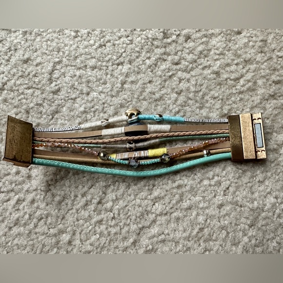 PLUNDER DESIGN Boho Wrapped Cuff Bracelet - Picture 5 of 8